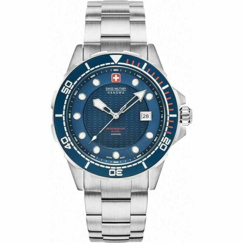Swiss Military Hanowa Neptune Diver Men's Watch 200M 6-5315.04.003