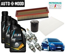 KIT TAGLIANDO + 4 CANDELE FIAT GRANDE PUNTO EVO 1.2 1.4 GPL METANO NATURAL POWER