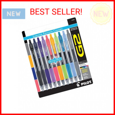 PILOT G2 Limited Edition Harmony Ink Collection Retractable Gel Pens, 0.7mm Fine