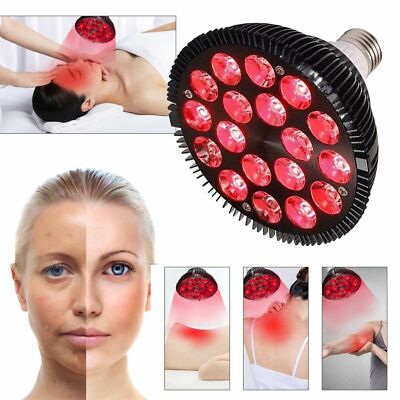 Red Light Therapy Lamp LED Skin Pain Relief 660nm 850nm Deep Near Infrared Combo