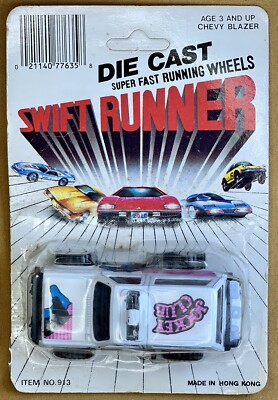 New Unpunched Vintage Swift Runners Square Body Chevy K5 Blazer Jockey Club FAIE