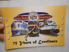 NOS EMD Electro Motive 75 Years of Excellence Book