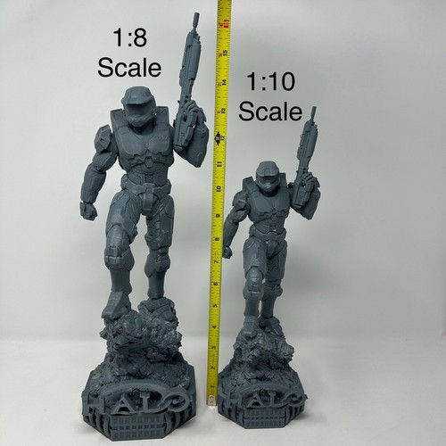HALO - Master Chief 117 - Statue 1:8 (17 Inches) 3D Print Unpainted/Unassembled - Picture 2 of 4