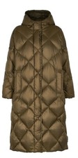 Ladies Stand Studio Farrah Quilted Hooded Coat. Dark Khaki Green. Uk6-10*. Bnwt