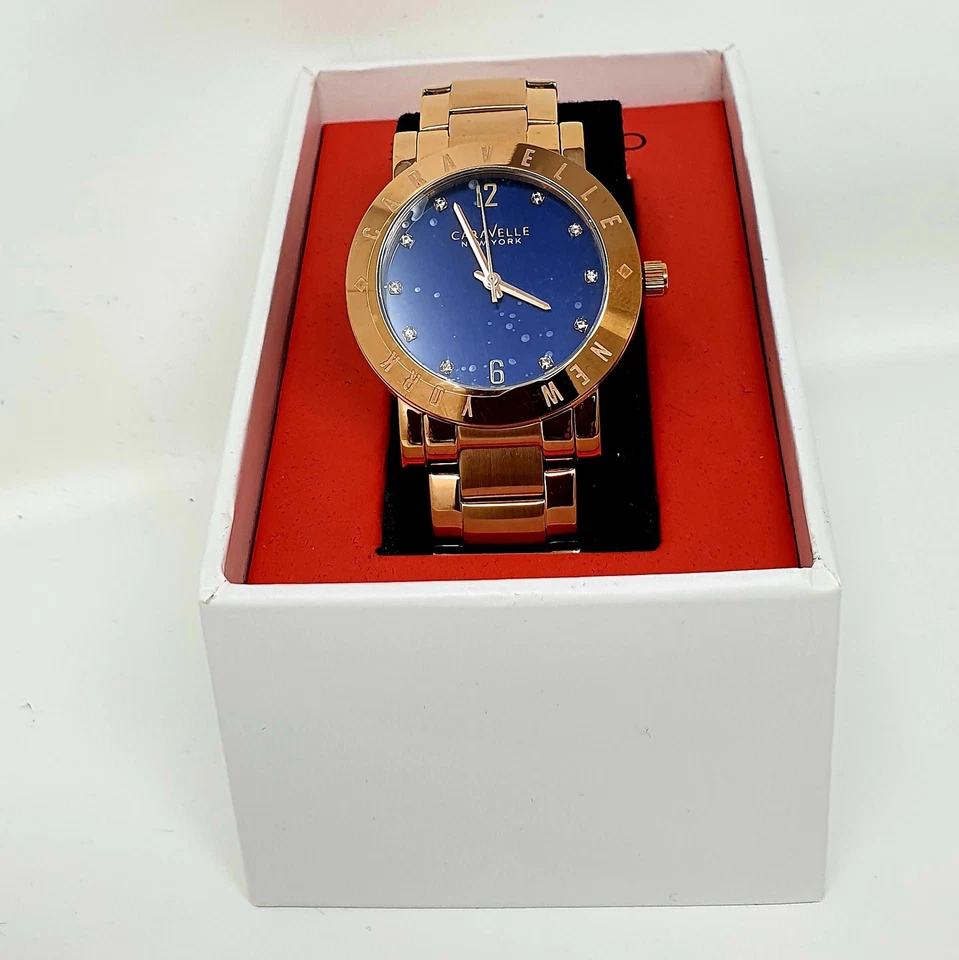 Relógio feminino Caravelle New York Boyfriend 44L202 - Imagem 3 de 3