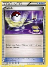 POKEMON CARD SWITCH 38/39 ITEM TCG CCG
