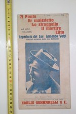 R@RO Libretto Di Opera - Wczesna 900 (Lo Sfragella) Piękna, nienaruszona