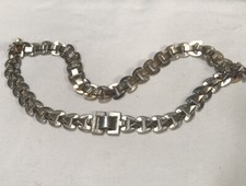 Vintage Chain Belt Women's 28  Mod GoGo Ladies Gold Toned Metal Midriff Waist