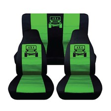 Fits 2003-2006 Jeep Wrangler Tjlj Front And Rear Jeep Seat Covers