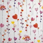 4x Single Lunch Paper Napkins for Decoupage and Party - Hearts Garlands