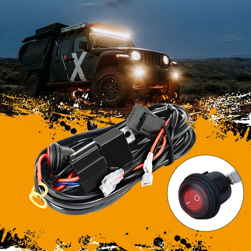 52inch LED Light Bar Flood Spot Combo Roof Driving Truck SUV+2x 4" Pods + Wiring - Bild 22 von 24
