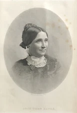 steel engraving Pres US 19 Hayes Rutherford B Lucy Webb J Sartain #3 America 250