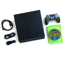    SONY PlayStation 4 PS4 1TB CUH-1215A Console STEEL BLACK Controller MINTY 