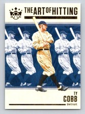 2021 Panini Diamond Kings - The Art of Hitting   #AOH-3 Ty Cobb