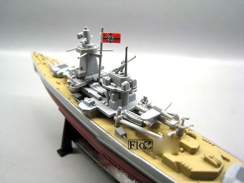 GERMAN ADMIRAL SCHEER-1939 1/1000 diecast model ship - Picture 6 of 8
