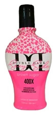 Brown Sugar Double Dark Sexy Side Tanning Bed Lotion 7.5 oz 400X Dark Bronzing