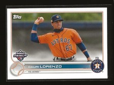 2022 Topps Pro Debut Base Card Dauri Lorenzo FCL Astros (#PD-42)