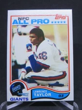 1982 TOPPS ALL PRO LAWRENCE TAYLOR #434 NM Pack Fresh #2