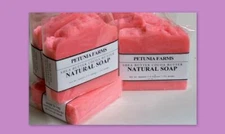 HANDMADE LAVENDER SHEA BUTTER SOAP ** 6 LG.BARS