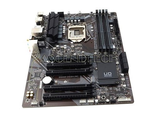 GIGABYTE B560 DS3H AC CHIPSET B560 SOCKET LGA1200 DDR4 ATX MOTHERBOARD NO I/O - Picture 2 of 2