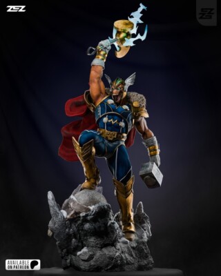 Beta Ray Bill resin scale model kit unpainted 3d print