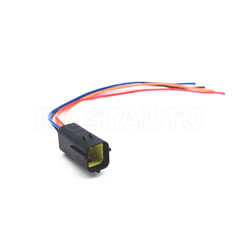 Conector de sensor de oxígeno O2 de 4 vías coleta para camioneta Dodge Ram 2500 2001-2002 Foto 2 de 4