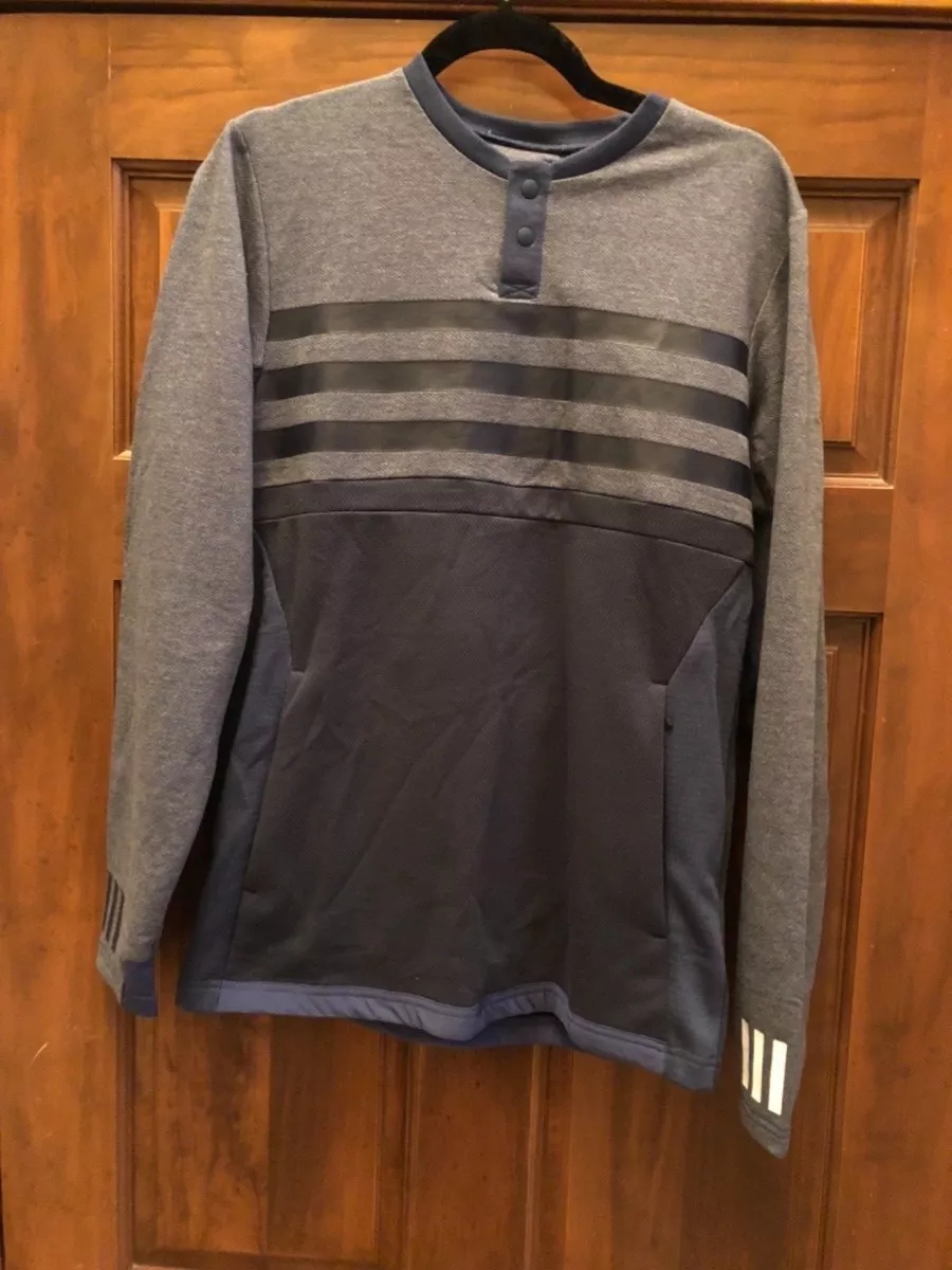 adidas Originals WM Henley Tee BLUE SMALL
