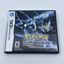 Nintendo DS Pokemon Black Version 2 CASE AND MANUALS ONLY - NO GAME