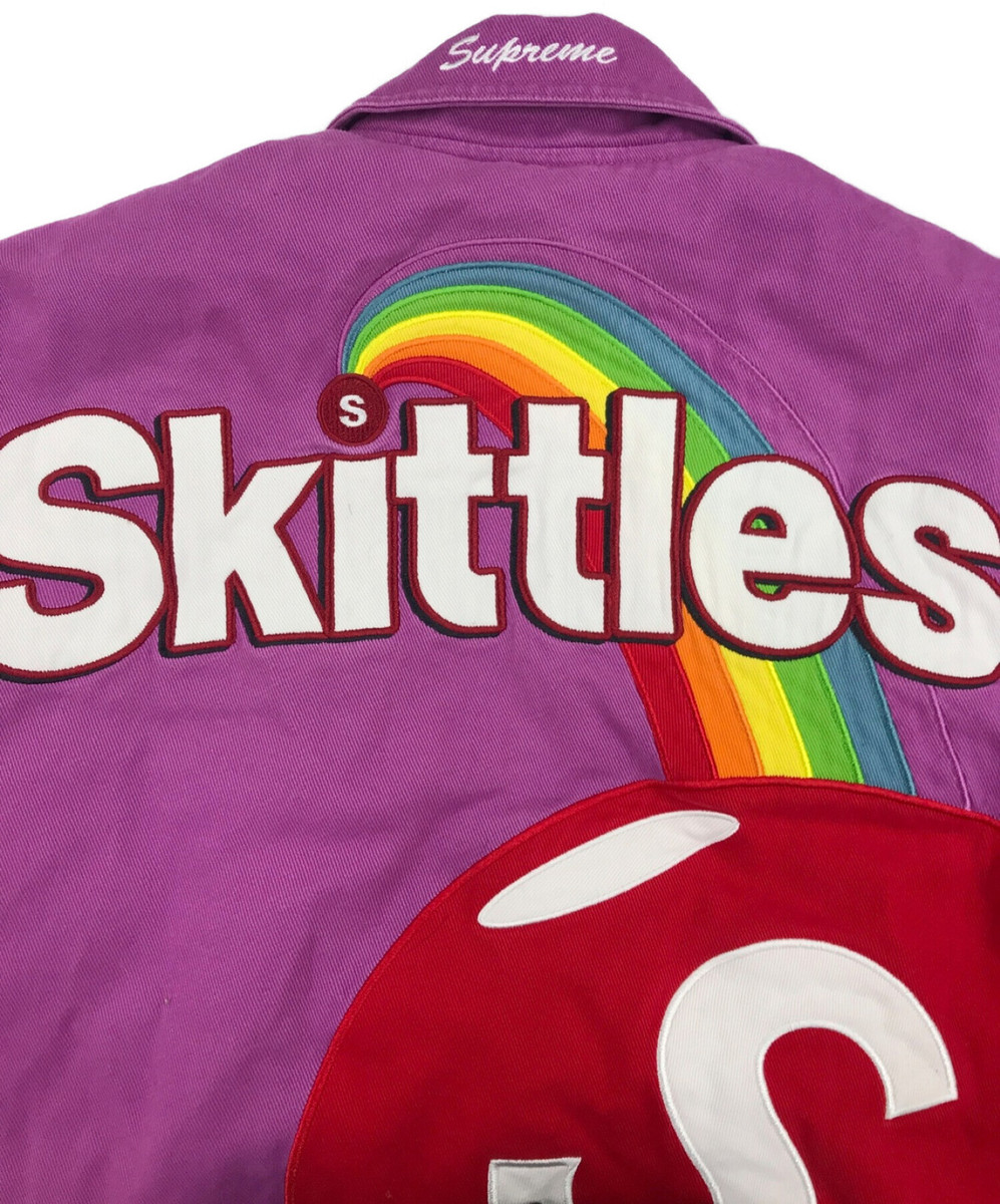 SUPREME × MITCHELL & NESS Skittles Varsity Jacket Size: S SUPREME × MITCHELL & NESS Skittles Varsity Jacket Size: S