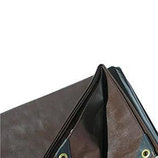 Harpster Of Philipsburg BR20x40 Super Heavy Duty Brown Tarp 8 OZ. 20'x40'
