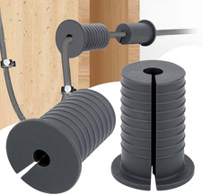 2 Pcs Starlink Cable Routing Kit for 1 Inch Wall Hole, Starlink Wall Grommet, Pe