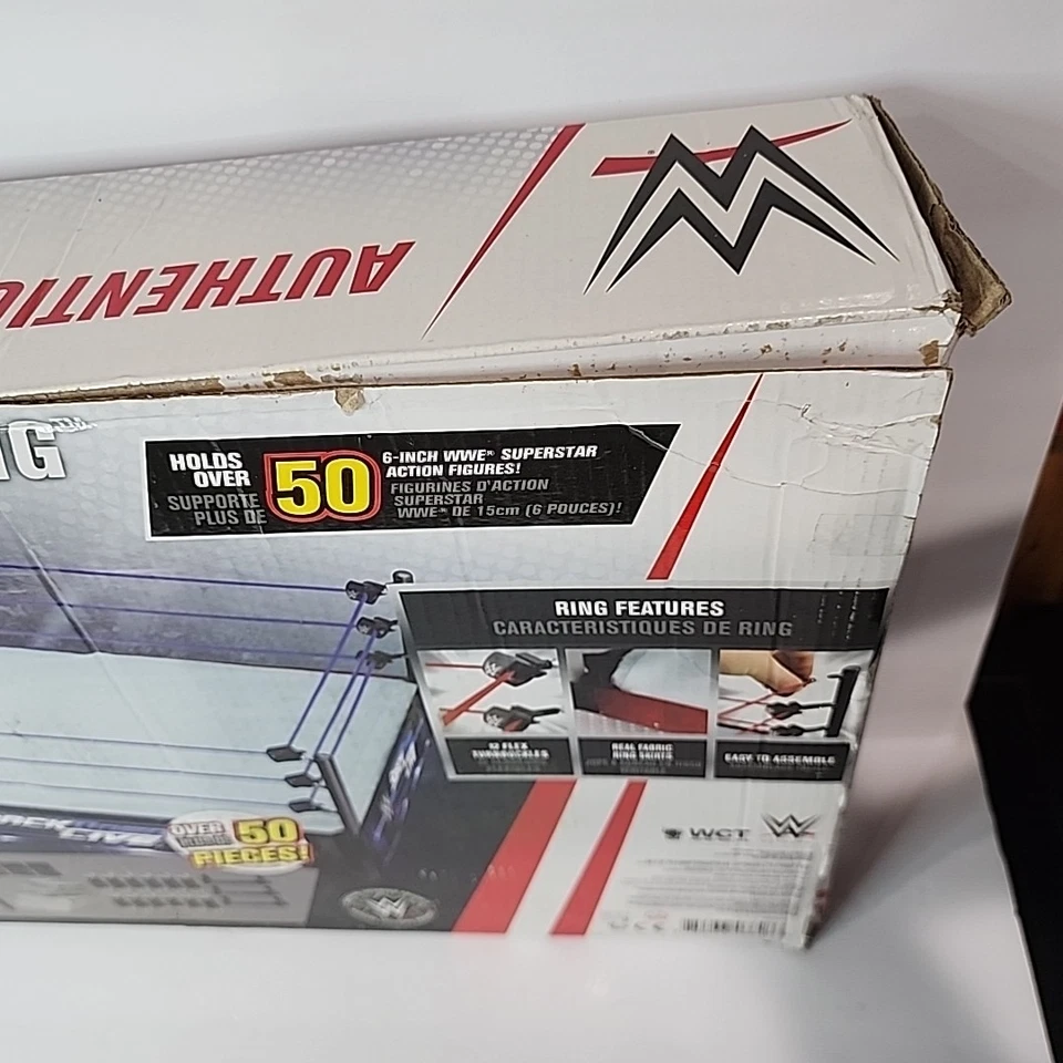 2019 Ver. WWE RAW Smack Down Authentic Scale Ringside Exclusive Wrestling Ring  - Image 4 of 4