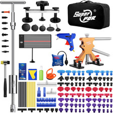 Paintless Dent Repair Kit 148pcs Dent Puller Kit With Led Light Board Can Remova Paintless Dent Repair Kit 148pcs Dent Puller Kit With Led Light Board Can Remova