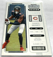 2022 Panini Contenders Football Darnell Mooney Chicago Bears Season Ticket #21