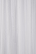 Croydex Water-Resistant Cling-Resistant White Textile Shower Curtain 180 x 180cm