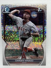 CAMDEN MINACCI 2023 Bowman Draft Chrome Sparkle Refractor #BDC-23