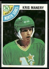 1978-79 Topps Kris Manery RC #107 Minnesota North Stars