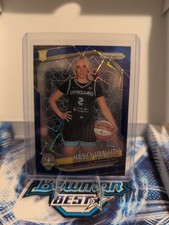 2025 Panini WNBA Prizm #139 Hailey Van Lith Blue Velocity Prizm