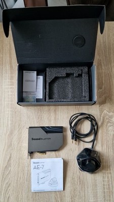 Blaster AE-7 Soundkarte mit dem Audio Control Module