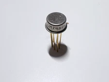 LM748CH LM748C NSC Operational Amplifier IC OpAmp 8-Pin Gold Metal Can