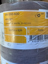 Mirka Abranet 3-2/3 -In x 27 - 82 yd Mesh Grip Roll 400-800 sandpaper