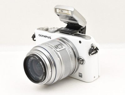 Near Mint】OLYMPUS PEN E-PL3 Digital Camera (White) From Japan (US