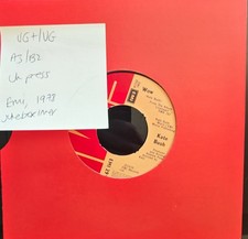 Kate Bush Wow Vinyl Record 7" VG+/VG EMI 2911 1979