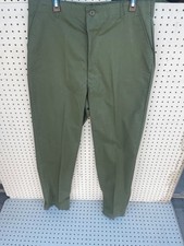 New Vietnam 70s US Army OG-507 Fatigue Pants Measure Size 38x35Utility Trousers
