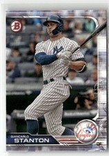 2019 BOWMAN #43 GIANCARLO STANTON NEW YORK YANKEES