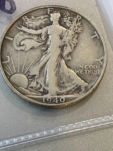 1940 Walking Liberty Half Dollar Nice ALMOST UNCIRCULATED Silver 50c