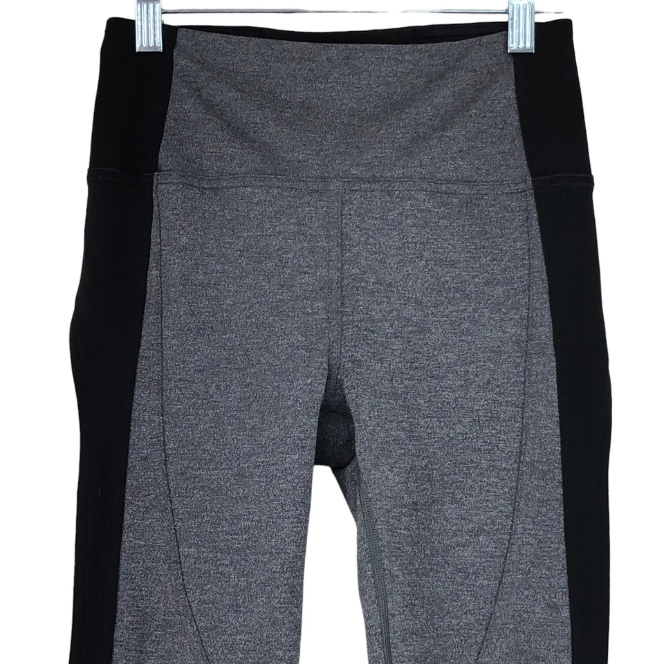 Lululemon Size 4 Leggings Hi Rise Get Going Train Tight 28 in Grey Black Blush - Image 2 of 4