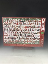 Eurographics HOLIDAY DOGS Puzzle 1000 Pieces Sealed