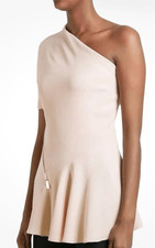 STELLA MCCARTNEY ONE SHOULDER TOP in PINK NWOT Size 38/