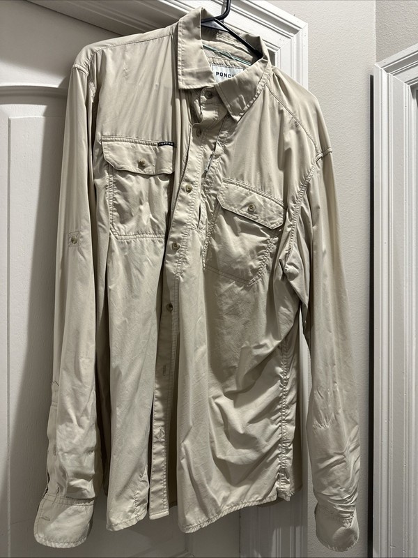 Poncho Outdoors Men’s XXL Slim Fit Long Sleeve *READ DESCRIPTION!!!